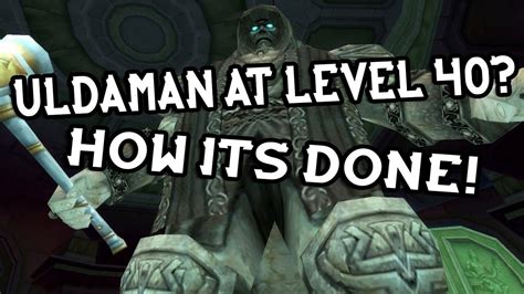 How To Beat Archaedas At Level 40 Classic Wow Guide Uldaman