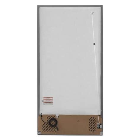 maytag mrt711smfz 33 inch wide top freezer refrigerator with