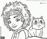 Tip Sua Dom Pages Dziewczyna Kotem Garota Kolorowanki Porquinho sketch template