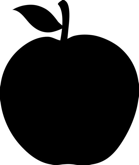 apple outline image clipart