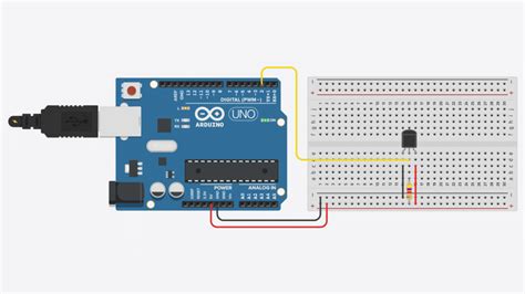 dsb temperature sensor arduino tutorial  examples