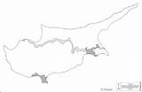 Cyprus Chypre sketch template