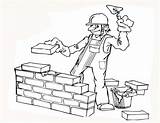 Construction Coloring Clipart Worker Pages Build Wall Lego Colouring Builders Kids Builds Worksheets Cartoon Clipground Cliparts Abs Für Color Site sketch template