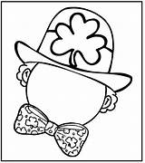 Coloring Leprechaun St Patrick Face Pages Draw Patricks Print Saint Clipart Cartoon Printable Cliparts Drawings Colouring Template Kids Color Drawing sketch template