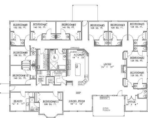 bedroom house floor plans ztech