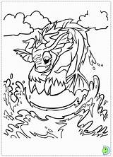 Coloring Neopets Krawk sketch template