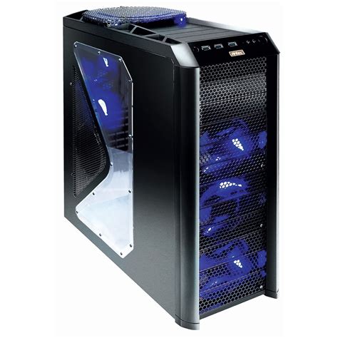 antec   black steel atx mid tower ultimate gaming computer case