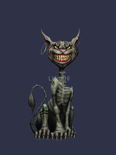 Alice Madness Returns Cheshire Cat T Shirt By Lhethril