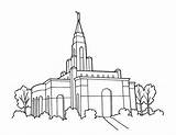 Lds Temples Primary Mormon Holamormon3 Templo Church Mormons sketch template