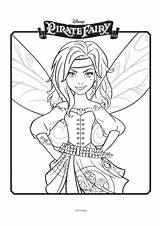 Fairy Pirate Tinkerbell Pages Colouring Coloring Disney Fairies Printable Pirates Activityvillage Fra Artikel Choose Board sketch template