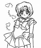 Sailor Coloring Moon Pages Mercury Clipart Printable Gif Webstockreview sketch template