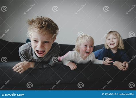 agressive angry conflict kids tired  stying home stock image image  girl