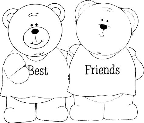girls    friend coloring pages
