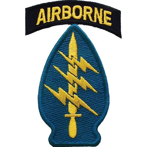 youll  proud  wear  embroidered special forces airborne patch