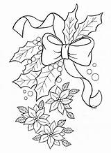 Bordado Riscos Bordar Tecido Poinsettia Pattern Clip Desenhos Natalinos Bordados Máquinas Natalino Houseplants Gardenites sketch template