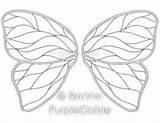 Butterfly Wings Color Printable Print Large Template Coloring Pages 2b Templates Pattern Cartoon Visit Etsy Often Choose Board sketch template