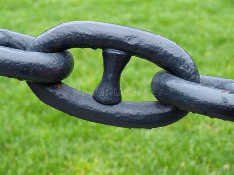 single chain link royalty  stock photo image