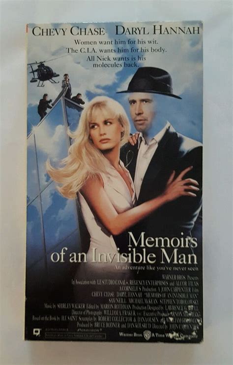 Memoirs Of An Invisible Man Vhs 1992 Chevy Chase Daryl