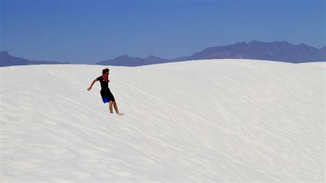 white sands being considered as national park