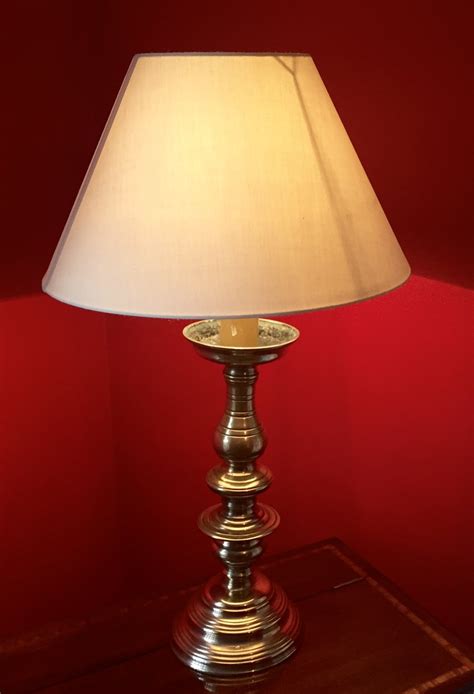 antiques atlas traditional table lamp solid brass