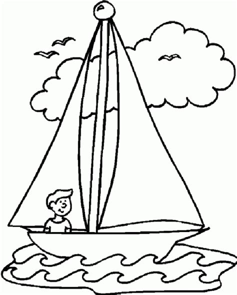 transportation  kids coloring pages boats transportation coloring pages
