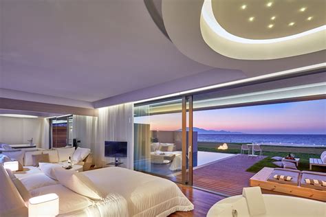 deluxe suite pool luxury adults  beach resort  zakynthos greece