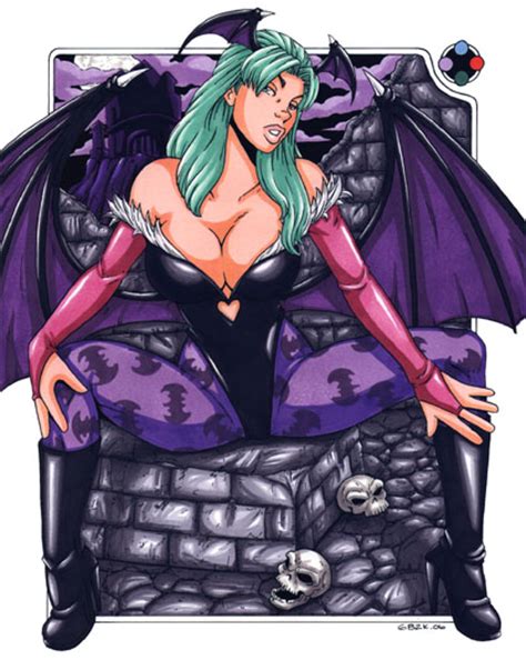 Morrigan Darkstalkers By Gb2k On Deviantart