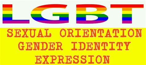 Discussion Sexual Orientation Gender Identity