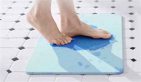 clean diatomite bath mat effectively sefsedcom