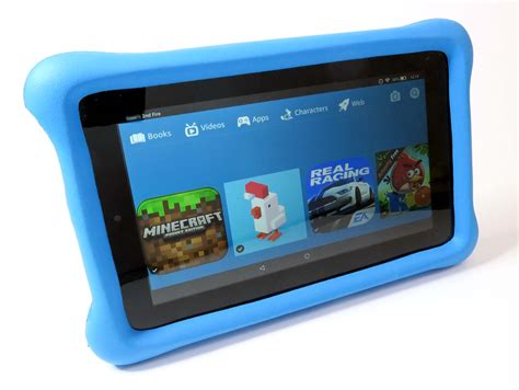 kindle fire kids edition review  perfect tablet  children  technology man