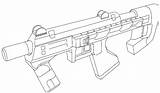 Guns sketch template