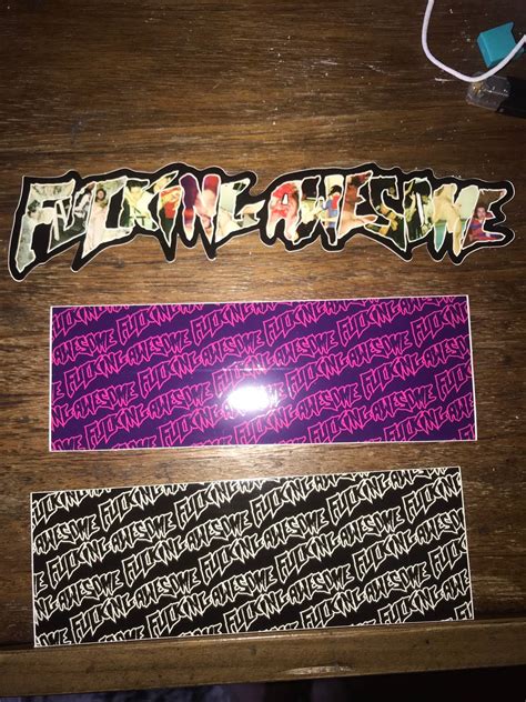 Fucking Awesome Fucking Awesome 2007 Sticker Pack Grailed
