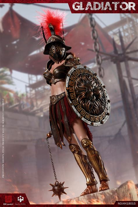 [hy hh18019] empire legion empire gladiator imperial female warrior set