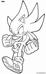 Sonic Coloring Pages Hedgehog Super Print Color Printable Christmas Supersonic Drawing Clipart Shadow Kids Cute Colouring Disney Enjoy Getcolorings Para sketch template