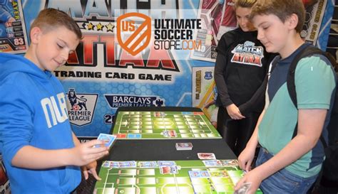 ultimate soccer store host first large organized match attax tournament in the united states