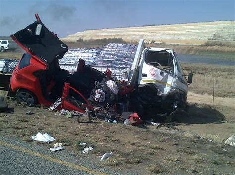 fatal head  collision     theunissen  welkom    state road safety