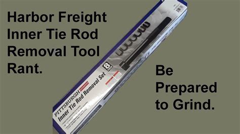 Harbor Freight Inner Tie Rod Removal Tool Review And Rant