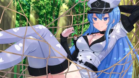 Wallpaper Cosplay Anime Girls Blue Akame Ga Kill