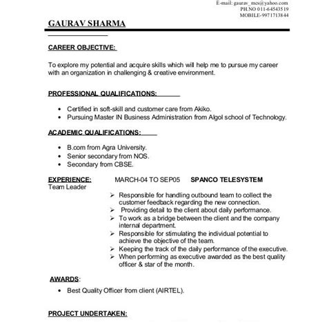 resume format resume template