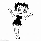 Betty Boop Dancer Coloring Pages Xcolorings 71k Resolution Info Type  Size Jpeg sketch template