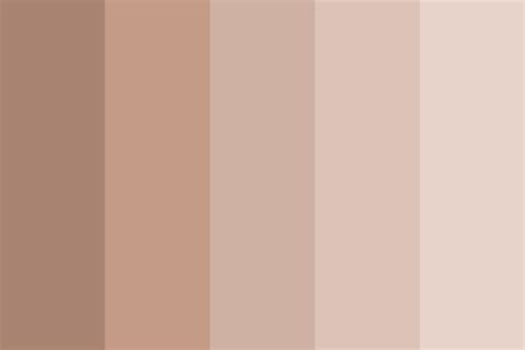 shades  brown color palette