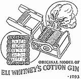 Cotton Gin Whitney Eli Slave Apply Mr Timetoast sketch template