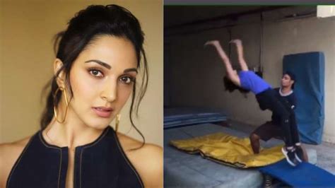 Kiara Advani Shares Throwback Video Doing Impressive Backflip