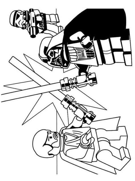 kids  funcom create personal coloring page  lego star wars