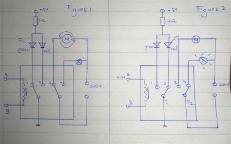 dpdt relay circuit diagram
