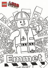 Lego Pages Coloring Block Movie Getcolorings sketch template