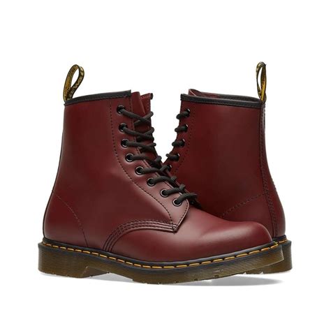 dr martens  cherry red smooth