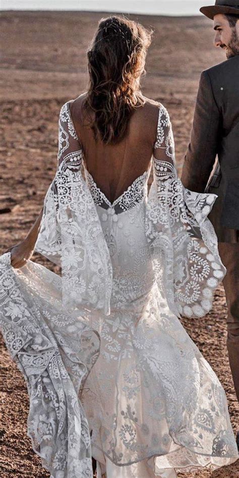 24 Best Lace Wedding Dresses With Sleeves Wedding