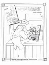 Coloring Pages Amish Downloadable Quilter sketch template
