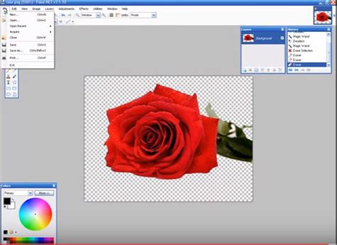 remove  background   image   editing tools wfi
